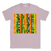 Lilac st patricks shamrock with cowhide Classic Tee - Artiststas