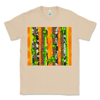 Mushroom st patricks shamrock with cowhide Classic Tee - Artiststas