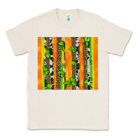 Natural st patricks shamrock with cowhide Classic Tee - Artiststas
