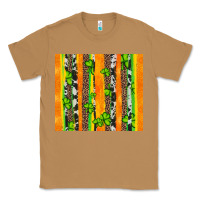 Toasted Coconut st patricks shamrock with cowhide Classic Tee - Artiststas