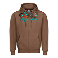 Chestnut gobble til tou wobble Zipper Hoodie - JahusDesignShop