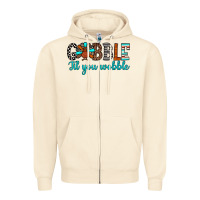 Sandshell gobble til tou wobble Zipper Hoodie - JahusDesignShop