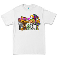 White mardi gras  party olivia Premium Tee - OliviaCreatesArt