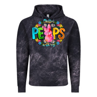 Cloud Black Chillin Peeps With My Vintage Hoodie - CowhideDigitalArt