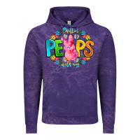 Cloud Purple Chillin Peeps With My Vintage Hoodie - CowhideDigitalArt