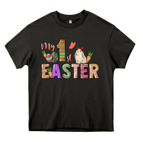Asphalt My 1st Easter Day Heavy Core Tee - HowdyJamesFarm