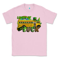 Bubblegum Pink Loads of luck School bus Classic Tee - CowGirlArtShop