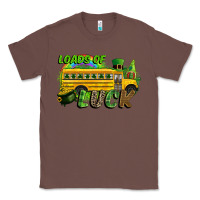 Chestnut Loads of luck School bus Classic Tee - CowGirlArtShop