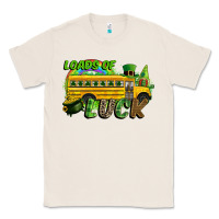 Natural Loads of luck School bus Classic Tee - CowGirlArtShop