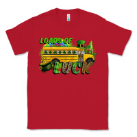 Red Loads of luck School bus Classic Tee - CowGirlArtShop