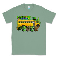 Sage Loads of luck School bus Classic Tee - CowGirlArtShop