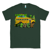 Sports Green Loads of luck School bus Classic Tee - CowGirlArtShop