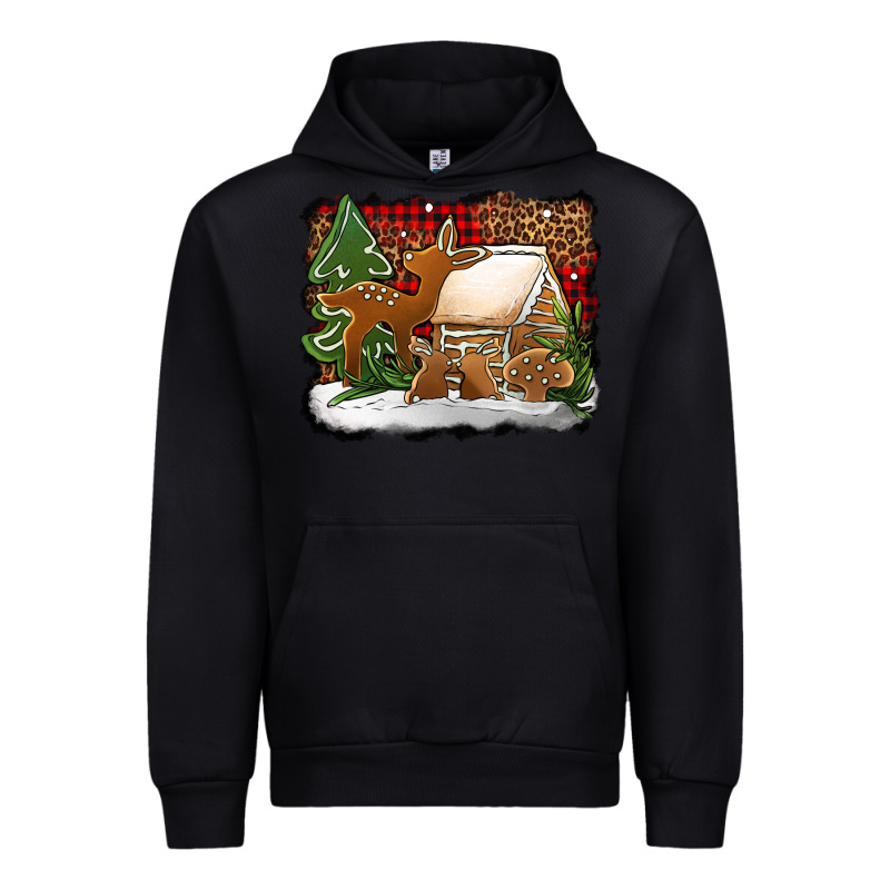 Christmas Cookies Buffalo Plaid Urban Hoodie by Jasminsmagicworld | Teevron