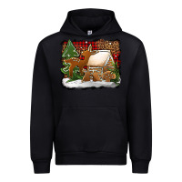 Black Christmas cookies buffalo plaid Urban Hoodie - Jasminsmagicworld