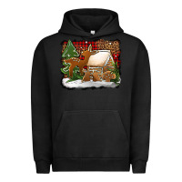 Pigment Black Christmas cookies buffalo plaid Urban Hoodie - Jasminsmagicworld