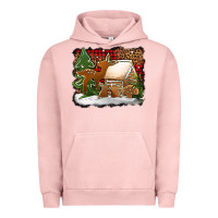 Pigment Salmon Christmas cookies buffalo plaid Urban Hoodie - Jasminsmagicworld