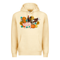 Pina Colada Farm Life Fall Pig Cow Rooster Premium Hoodie - Artiststas