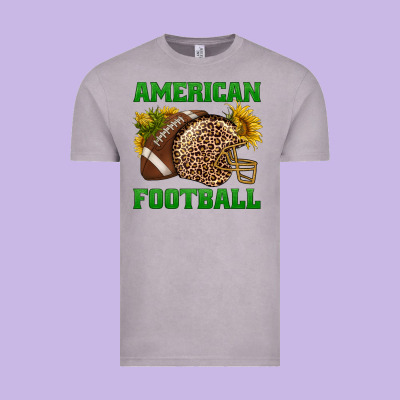 American Football Vintage Tee Designed By Bundleandbundleshop