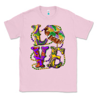Bubblegum Pink mardi gras love with king cake Classic Tee - RanaPortraitStore