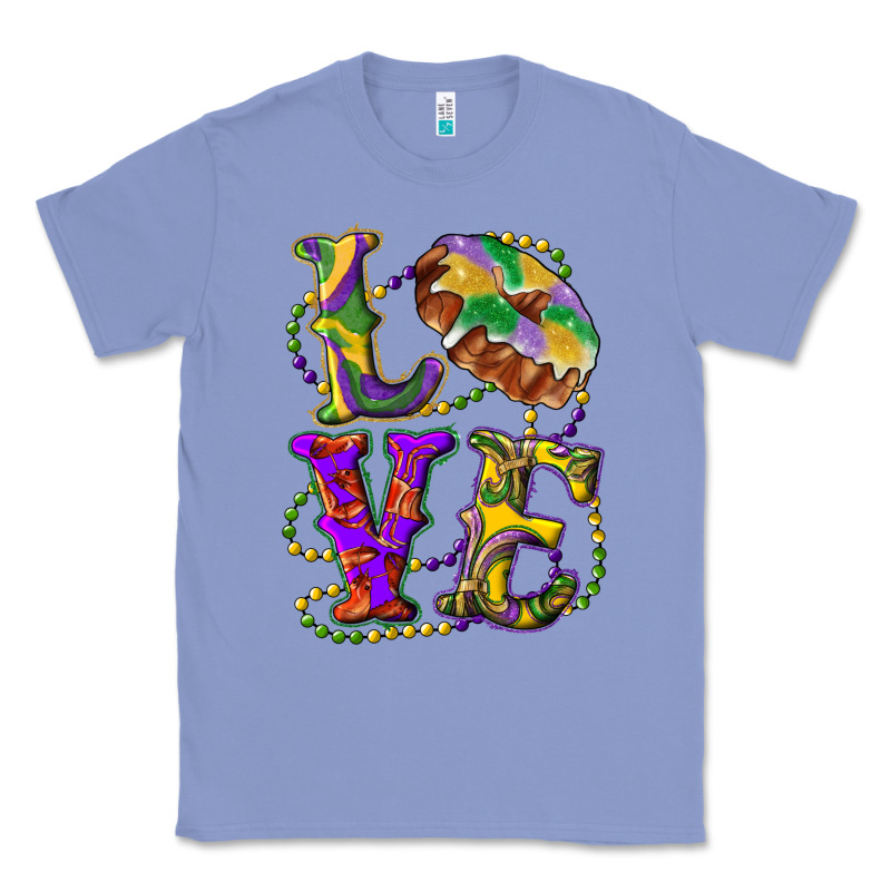 Mardi Gras Love With King Cake Classic Tee by RanaPortraitStore | Teevron