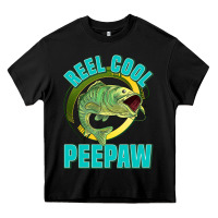 Black reel cool peepaw Heavy Core Tee - Jasminsmagicworld