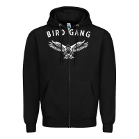 Black bird gang eagle   philadelphia football fans Zipper Hoodie - artisFamous