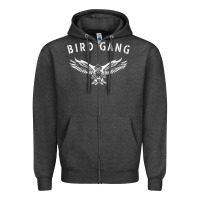 Charcoal Heather bird gang eagle   philadelphia football fans Zipper Hoodie - artisFamous