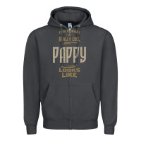 Smoke Really Cool Pappy Zipper Hoodie - artisFamous