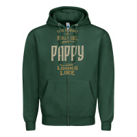 Really Cool Pappy Zipper Hoodie | Teevron