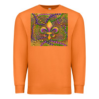 Carrot mardi gras fleur de lis Premium Sweatshirt - RanaPortraitStore