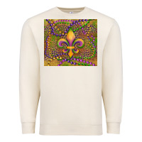 Sandshell mardi gras fleur de lis Premium Sweatshirt - RanaPortraitStore
