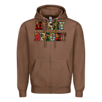 Chestnut merry and bright Zipper Hoodie - JahusDesignShop
