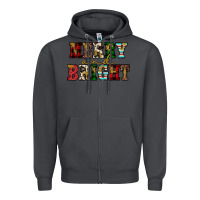 Smoke merry and bright Zipper Hoodie - JahusDesignShop