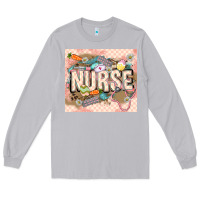 Moon Dust Easter Nurse Long Sleeve Tee - LillyAllenDesigns
