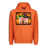 Carrot halloween pigs Premium Hoodie - Jasminsmagicworld
