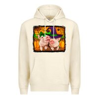 Sandshell halloween pigs Premium Hoodie - Jasminsmagicworld