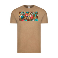 Vintage Coffee american  football with turquoise license plate Vintage Tee - BundleAndBundleShop