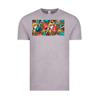 Vintage Zinc american  football with turquoise license plate Vintage Tee - BundleAndBundleShop