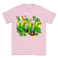 Bubblegum Pink Love St. Patrick's Day Classic Tee - HowdyJamesFarm