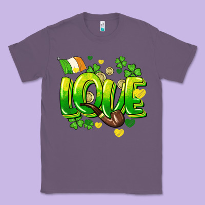 Love St. Patrick's Day Classic Tee Designed By Howdyjamesfarm