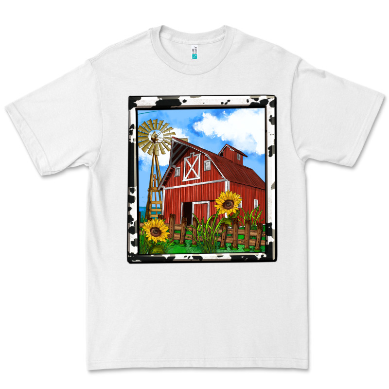 Rustic Western Barn Olivia Premium Tee by OliviaCreatesArt | Teevron