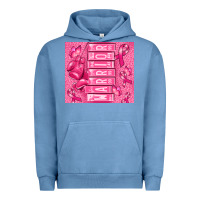 Pigment Pebble Blue warrior breast cancer Urban Hoodie - RanaPortraitStore