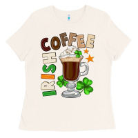 Irish Coffee St. Patrick's Day Ladies Tee | Teevron