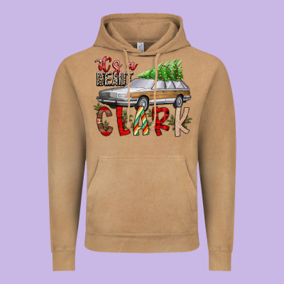 Its Beaut Clark Vintage Hoodie Designed By Cowhidedigitalart