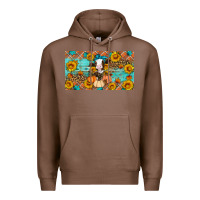 Chestnut Fall cow Premium Hoodie - Artiststas