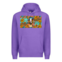Purple Fall cow Premium Hoodie - Artiststas