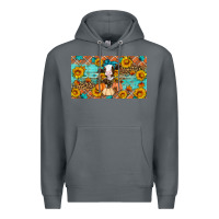 Rock Fall cow Premium Hoodie - Artiststas