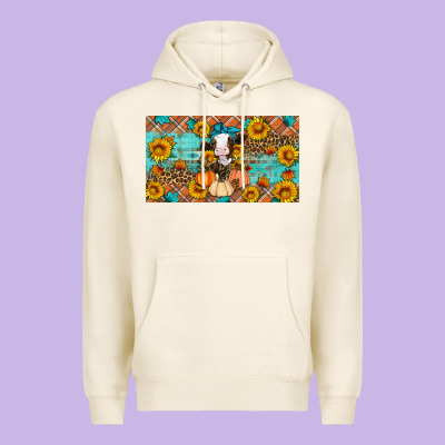 Fall Cow Premium Hoodie Designed By Artiststas