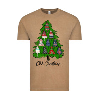 Vintage Coffee ohh Christmas trees Vintage Tee - RanaPortraitStore