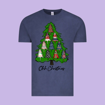 Ohh Christmas Trees Vintage Tee Designed By Ranaportraitstore